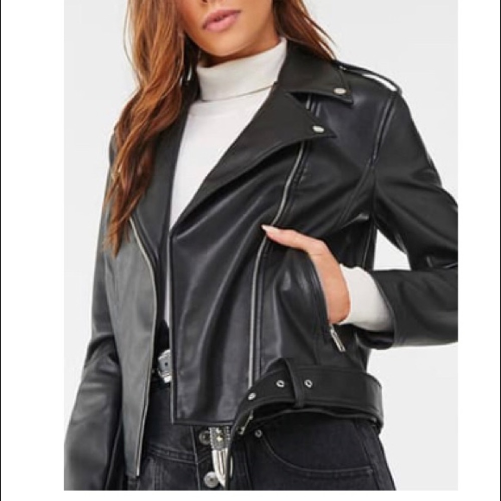 FOREVER 21 leather jacket